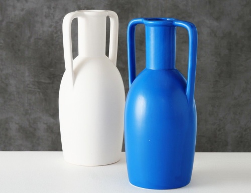Керамическая ваза амфора ИЯ, 26 см, Boltze фото 5