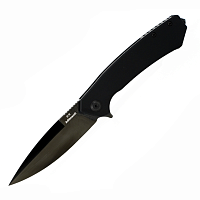 Нож Adimanti SHADOW by Ganzo (Skimen design) черный клинок, Skimen-SH