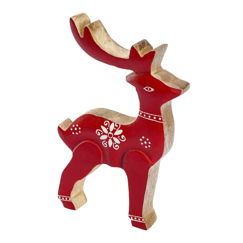 Декор новогодний reindeer rudolph из коллекции new year essential, 20 см фото 3