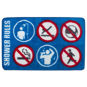 Коврик для ванной Shower Rule