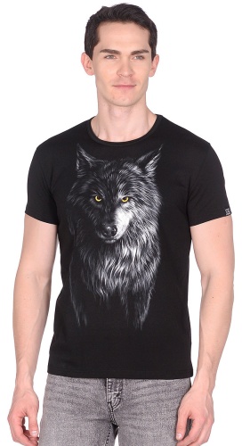 Мужская футболка"Волк" фото 4