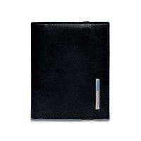 Чехол для кредитных/визитных карт Piquadro Blue Square, цвет черный, 8,8x10,5x1,2 см (PP1395B2/N)