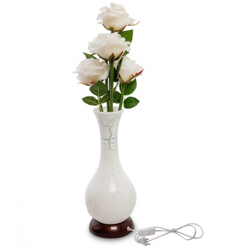 LP-07 Розы в вазе с LED-подсветкой фото 2
