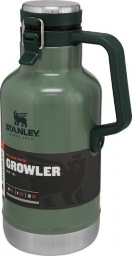 Термос Stanley Classic (1,9 литра), темно-зеленый фото 4