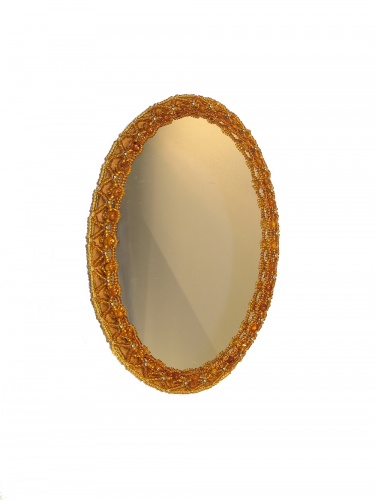 дамское зеркало из янтаря, 1-103