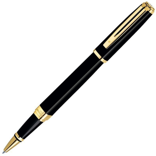 Waterman Exception - Black GT Slim, ручка-роллер, F, BL