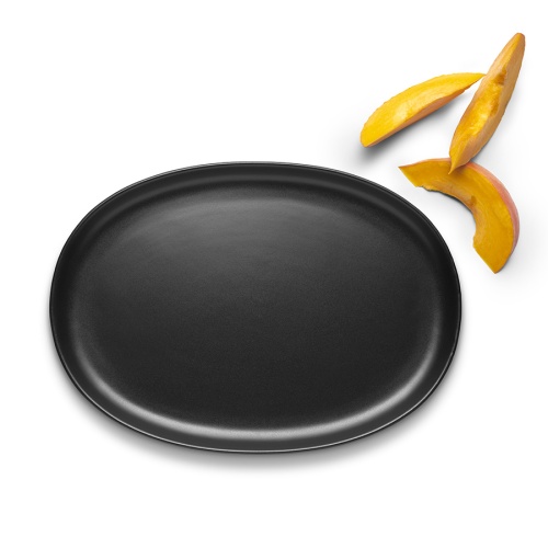 Тарелка nordic kitchen, 31 см, черная фото 3
