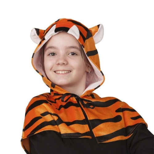 Карнавальный костюм Тигр, капюшон, Батик