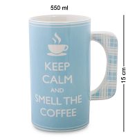 Кружка «Кофемания» (Keep Calm and Brew Coffee/TOPCHOICE)