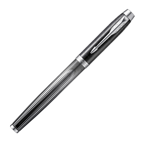 Parker IM SE - Metallic Pursuit FP, перьевая ручка, F фото 3