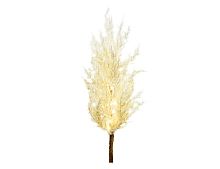 Светящаяся декоративная ветка КОРТАДЕРИЯ, 12 тёплых белых микро LED-огней, 70 см, таймер, батарейки, Kaemingk (Lumineo)