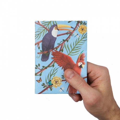Обложка на паспорт New Joyparrots, попугаи фото 2