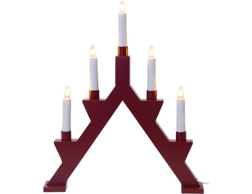 Светильник-горка рождественский ZACK на 5 и 7 свечей, STAR trading