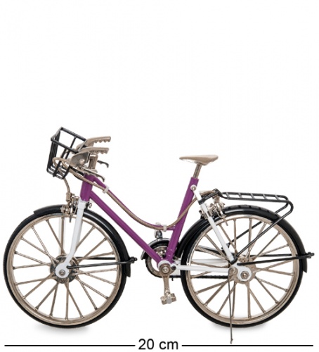 VL-06/2 Фигурка-модель 1:10 Велосипед женский "Torrent Ussury" фиолетовый фото 2