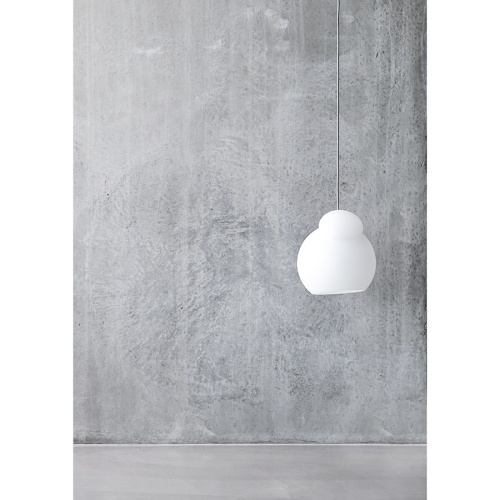 Лампа подвесная air, 39хD34 см, белое опаловое стекло фото 4