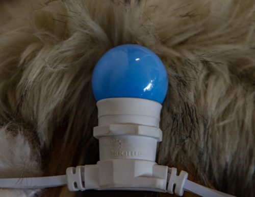 Лампа для Белт Лайт LED синяя, 45 мм, Е27, 4 Вт, фото 2
