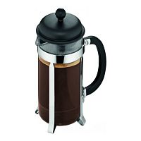 Кофейник френч-пресс Bodum Caffetiera 1 л. черный