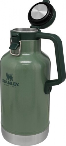 Термос Stanley Classic (1,9 литра), темно-зеленый фото 2