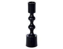 Подсвечник ГОСС, металл, чёрный, 16 см, Koopman International