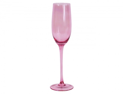 Набор бокалов для шампанского "Россэ", стекло, розовый, 260 мл (6 шт.), Koopman International фото 2