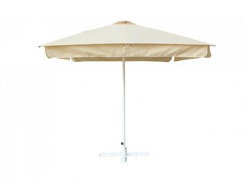 Зонт размером 25м х 25м, со встроенным пружинным воланом