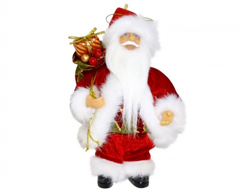 "Санта" малый в красном костюме, 18 см, Eggl фото 2