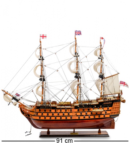 SPK-01 Модель британского линейного корабля 1668г. "HMS Victory" фото 2