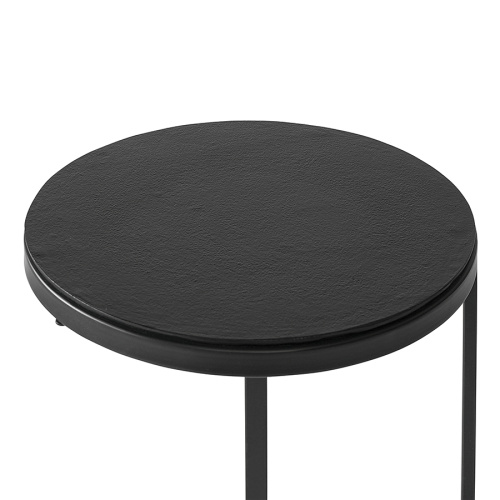 Столик кофейный hans, D41 см, черный фото 3