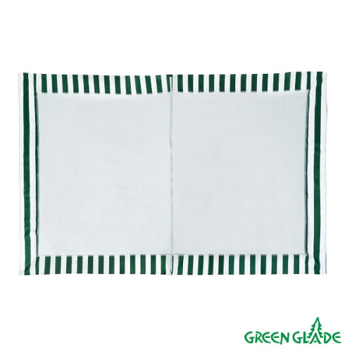 Стенка для садового тента Green Glade 1,95х2,95м полиэстер с москитной сеткой