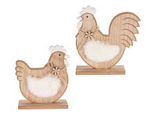 Декоративная фигурка ПЕТУШОК ЧИППИ, МДФ, 18 см, Koopman International
