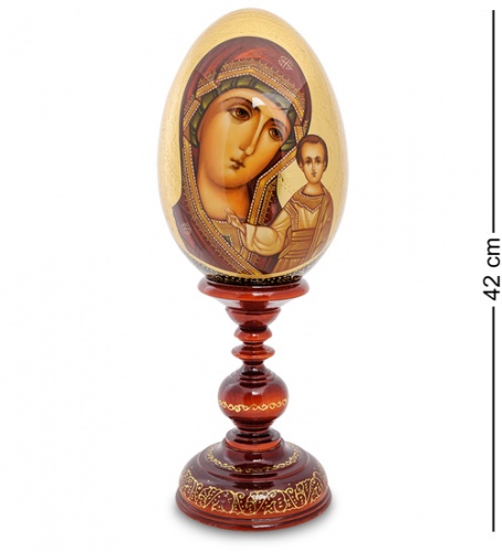 ИКО-38 Яйцо-икона "Казанская Пресвятая Богородица" Рябова Г.