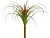 Декоративная ветка ТИЛЛАНДСИЯ, PVC, зелёная с красным, 24х26 см, Edelman