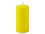 Свеча столбик, жёлтая, 6х12.5 см, Омский Свечной