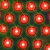 Гирлянда Сетка 1.8*2.4 м, 320 красных микроламп, зеленый ПВХ, контроллер, MOROZCO