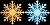 Снежинка КРИСТАЛЛ - макси, (пеноплекс), цвета в ассортименте, 50 см, Морозко