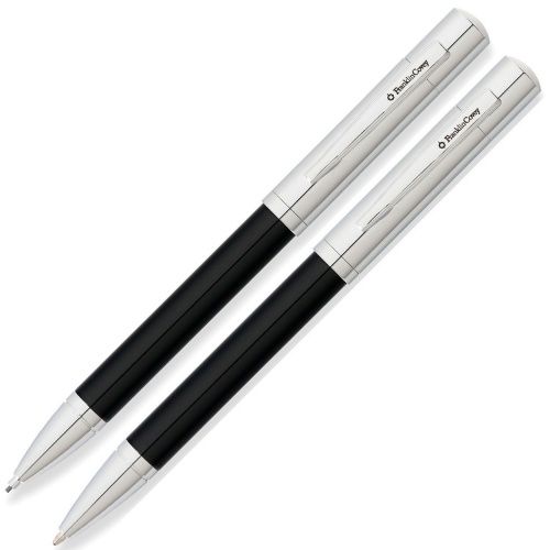 Набор FranklinCovey Greenwich - Black CT, шариковая ручка + карандаш, M
