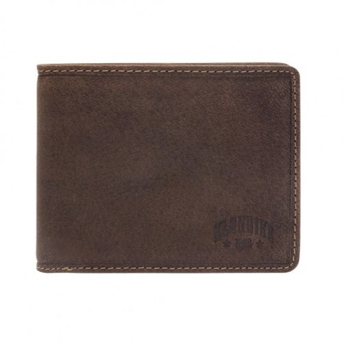 Бумажник Klondike John, коричневый, 11,5x9 см фото 3
