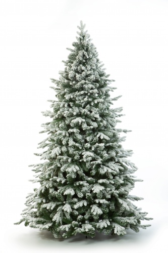 Искусственная ель Амати в снегу 210 см., Crystal Trees