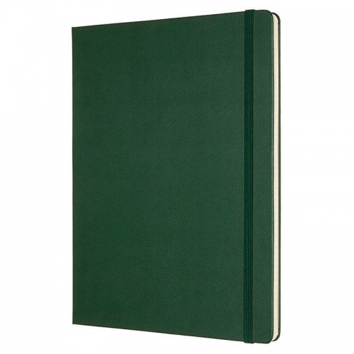Блокнот Moleskine Classic XL, 192 стр., зеленый, в клетку фото 5