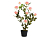 Искусственное растение РОЗОВЫЙ КУСТ в горшке, большой, полиэстер, розовый, 80 см, Kaemingk