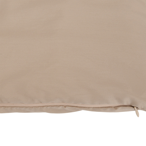 Комплект постельного белья из сатина светло-коричневого цвета из коллекции essential фото 3