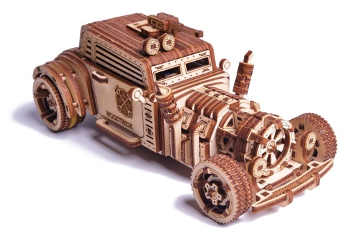 Механическая сборная модель из дерева Wood Trick Машина Апокалипсис (Родстер) фото 6