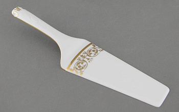 Лопатка для торта Leander 07117515-1373, белый, золотой