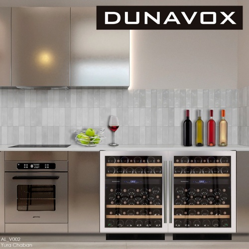 Винный шкаф Dunavox DX-53.130SDSK/DP фото 4
