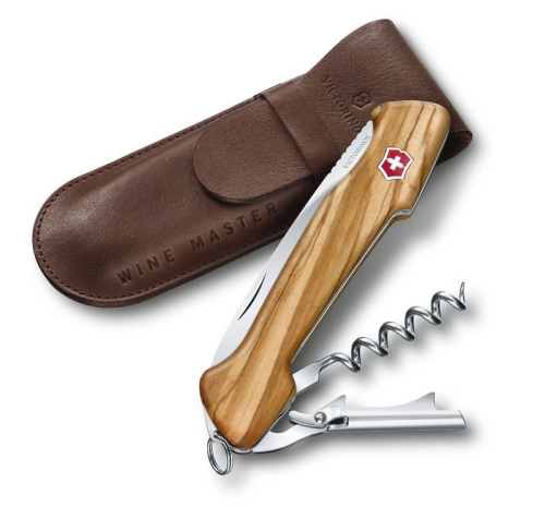 Нож Victorinox Wine Master, 130 мм, 6 функций, оливковое дерево, 0.9701.64 фото 5