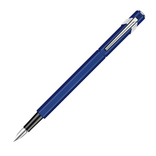 Carandache Office 849 Classic - Matte Navy Blue, перьевая ручка, M