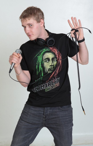 Мужская футболка"BOB MARLEY" фото 5