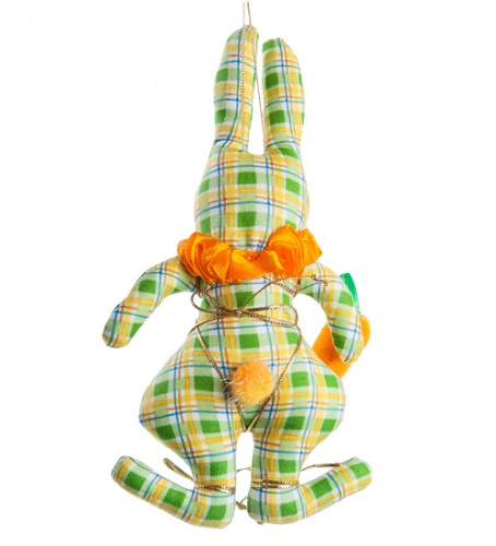 RK-466 Кукла подвесная "Кролик с морковкой" - Вариант A фото 2