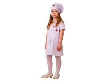 Карнавальный костюм Медсестра, рост 110 см, Батик