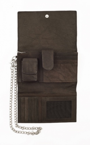 Бумажник Zippo, коричневый, 17x3,5x11 см фото 2